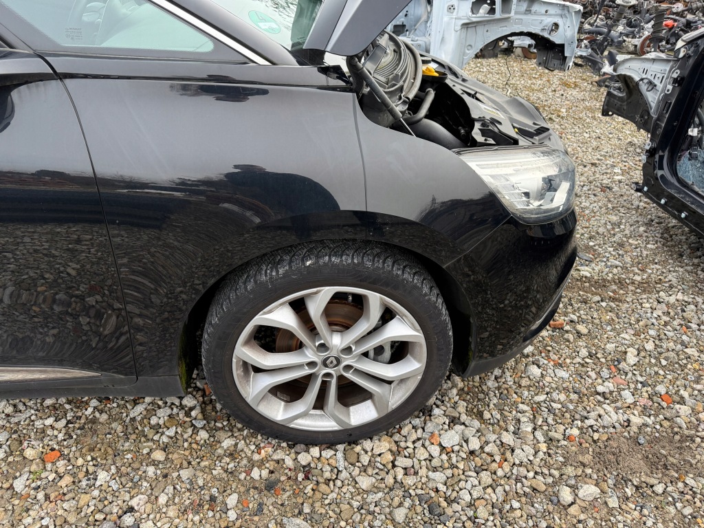 фото №9, Перед renault scenic iv 2018 капот бампер крила лампа tegne 1.2 tce