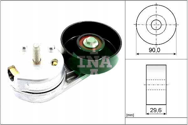 фото №1, Ina натягувач ремінь клиновий land rover discovery iv range rover