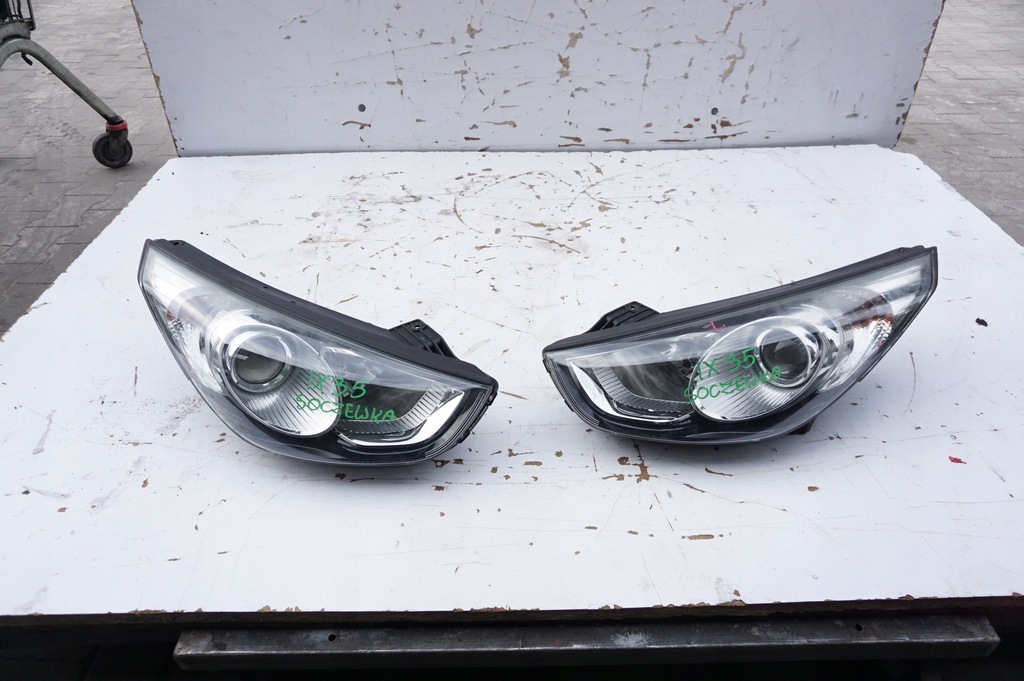 фото №1, Лампа правый перед линза hyundai ix35 uk