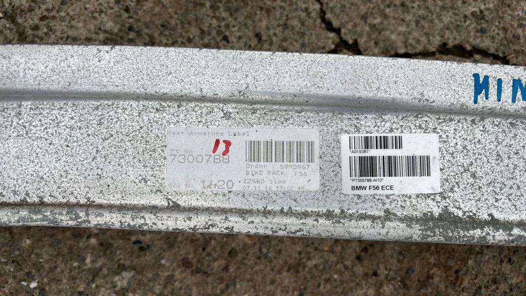 фото №3, Балка бампера задня mini one f56 7300788