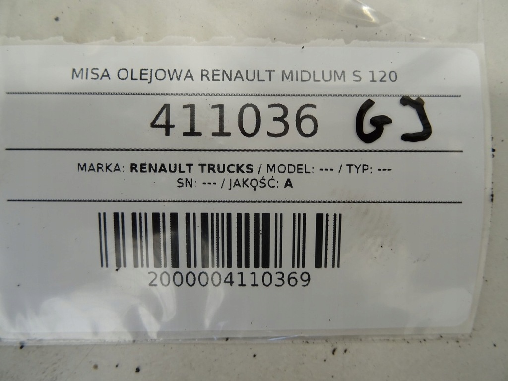 фото №6, Піддон масляна renault trucks midlum km