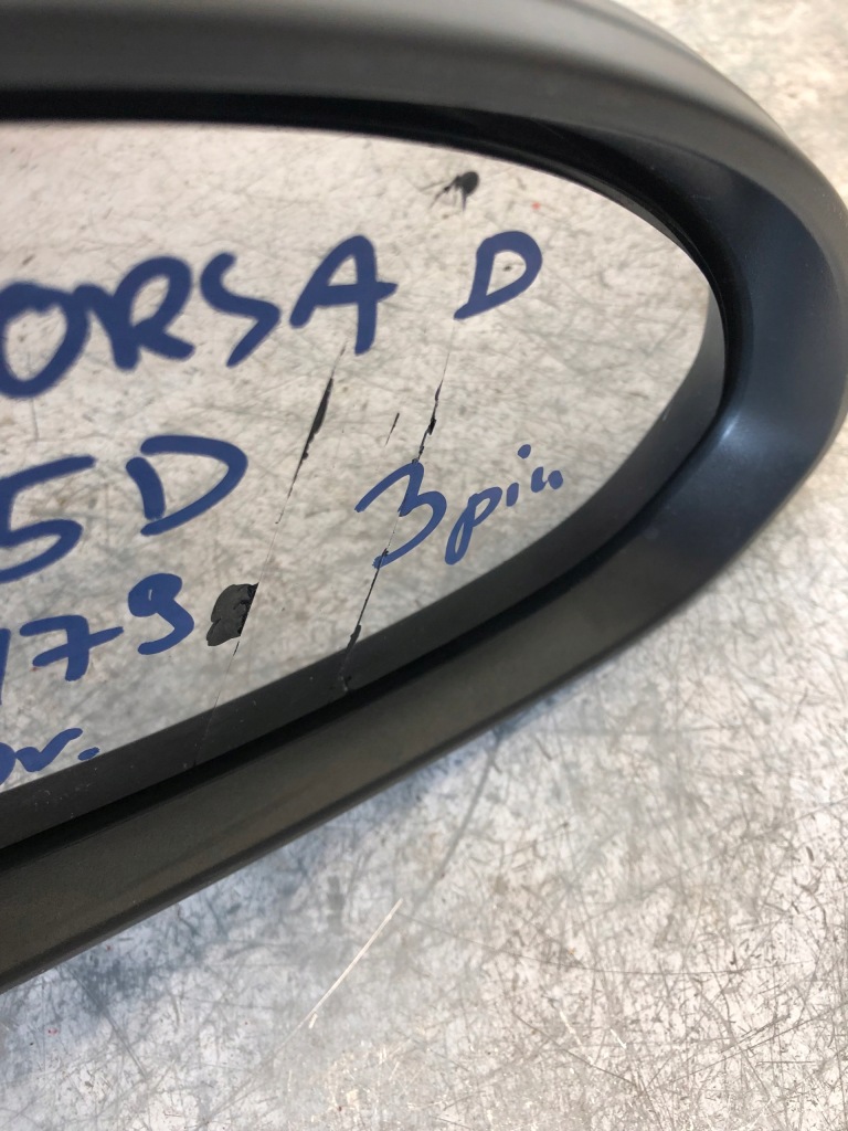 фото №8, Дзеркало праве 3 pin opel corsa d 5d z179