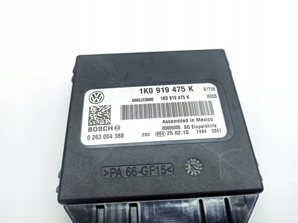 фото №11, Volkswagen eos 2010 блок керування / модуль паркування pdc