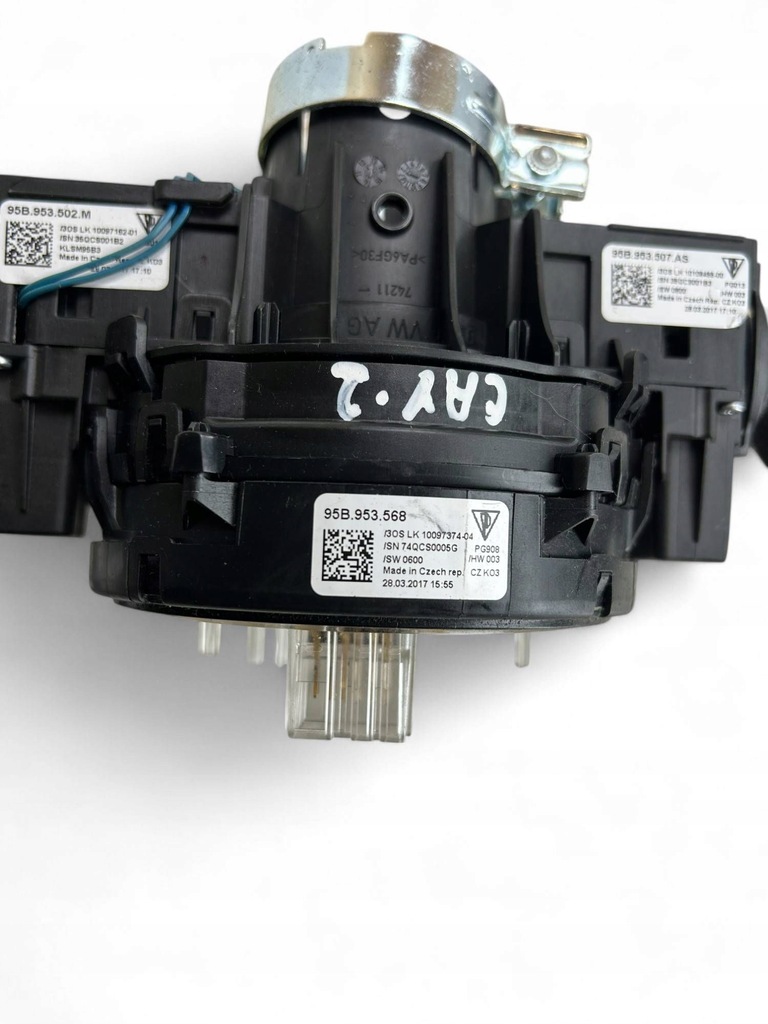 фото №11, Porsche cayenne 92a перемикач поворотники двірник 95b953568