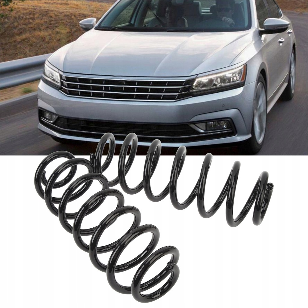 фото №6, 2 szt. пружина гвинтова заднього підвіска