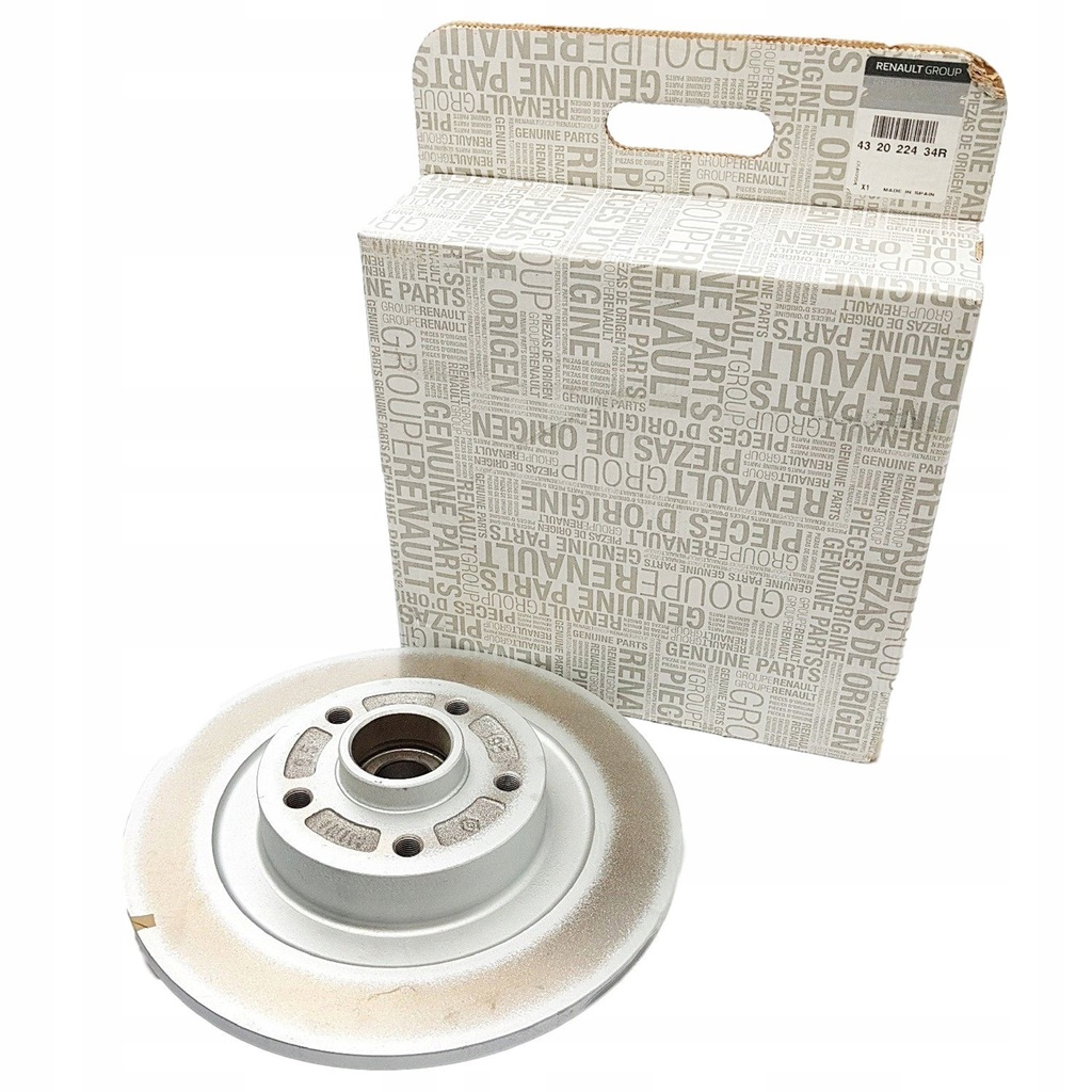 фото №1, Диск гальмівна renault laguna iii 1.5-3.5 07-15