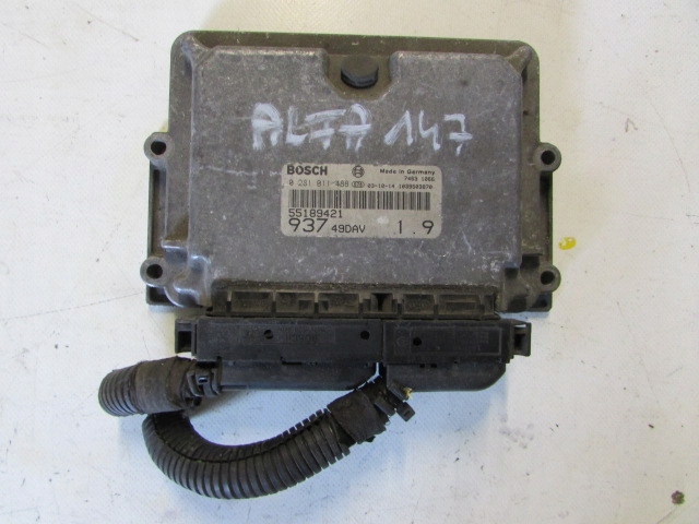 фото №1, Блок керування двигуна alfa romeo 147