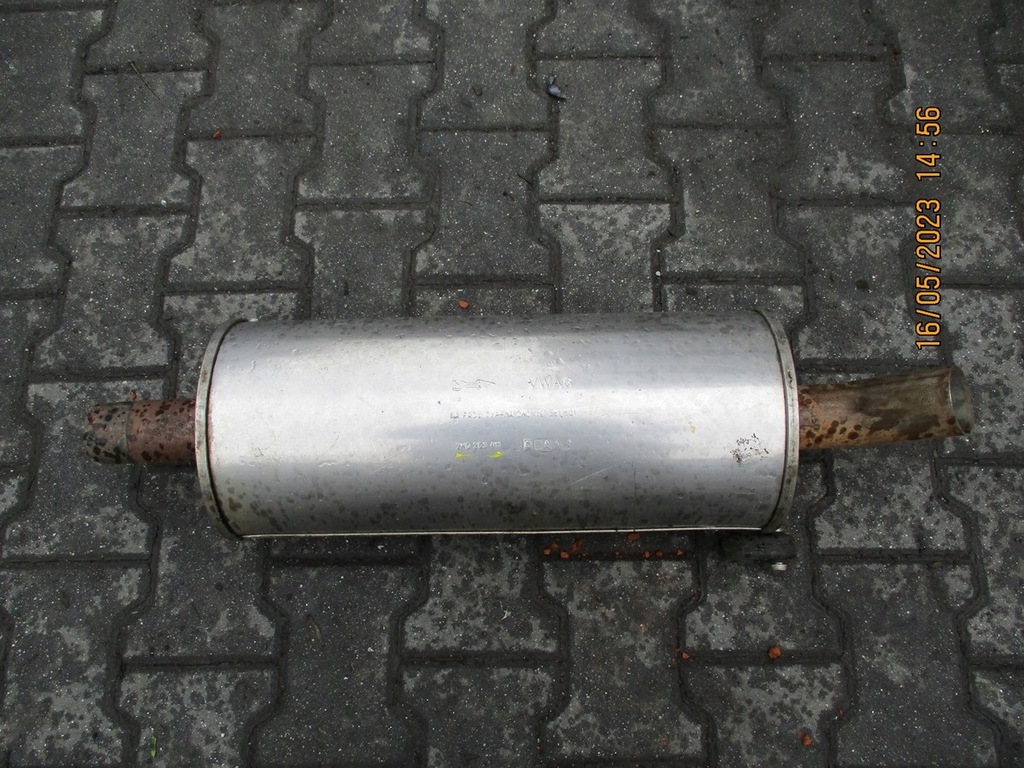 фото №1, Гаситель выхлоп труба vw amarok 2h0253411