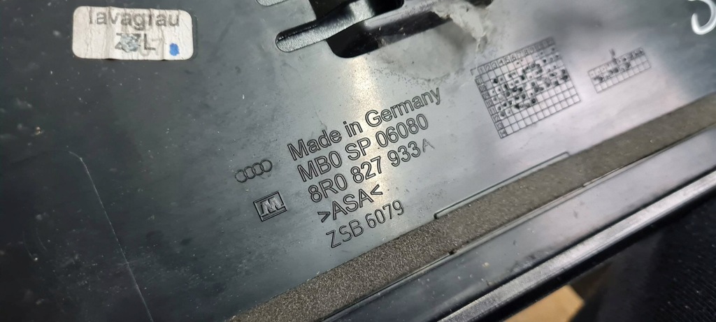 фото №16, Q5 8r спойлер кришки багажника sline lz7l 8r0827933a