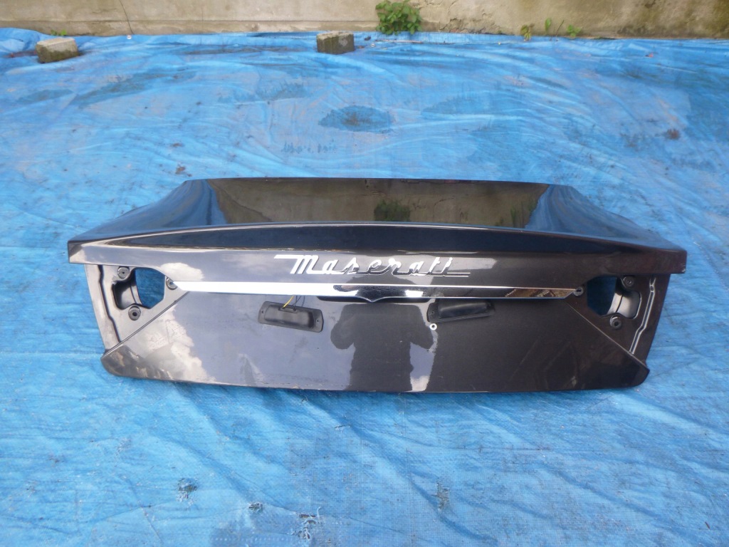 фото №1, Maserati granturismo cabrio крышка багажника багажника