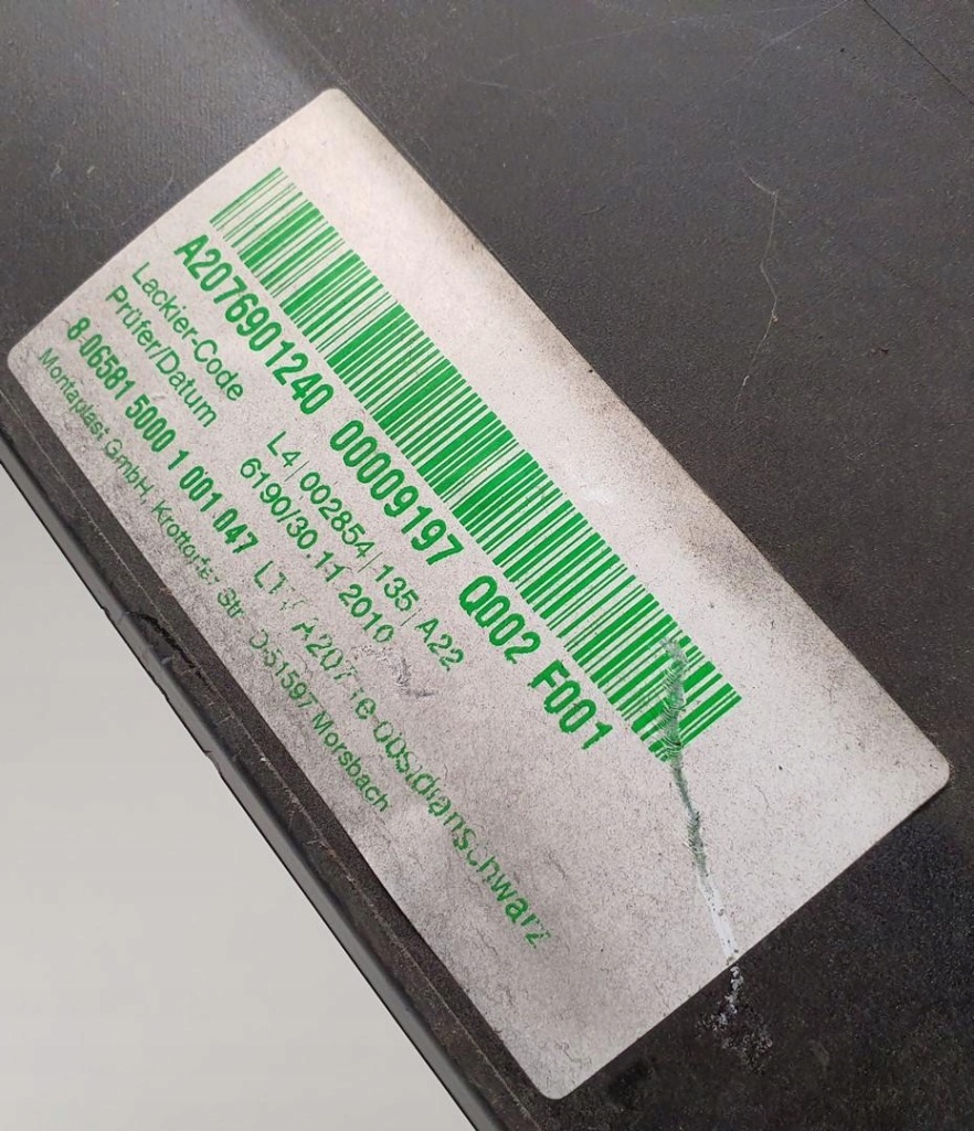 фото №9, Молдинг накладка поріг права 197 mercedes w207