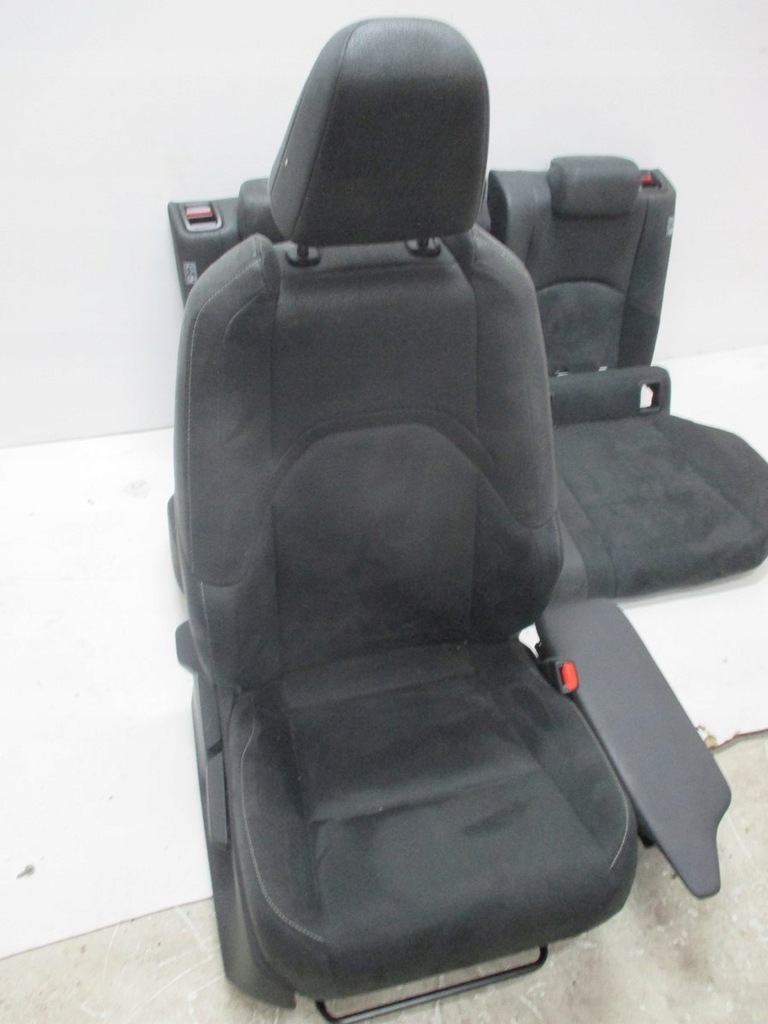 фото №5, Обивка кожа сиденья lexus ux alcantara