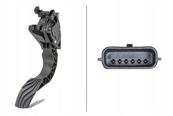 фото №2, 6pv 009 978-811 педаль газу renault espace 1,6tdci 15- hella