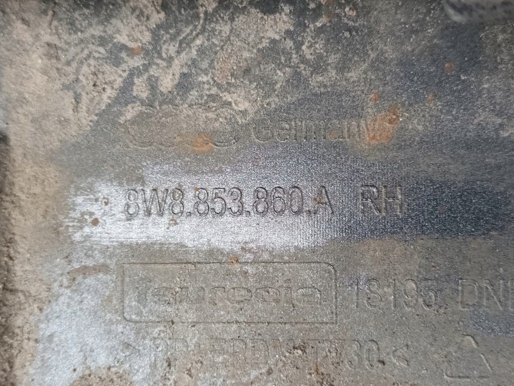 фото №13, Молдинг порог правая audi a5 ii 8w порог правый s-line