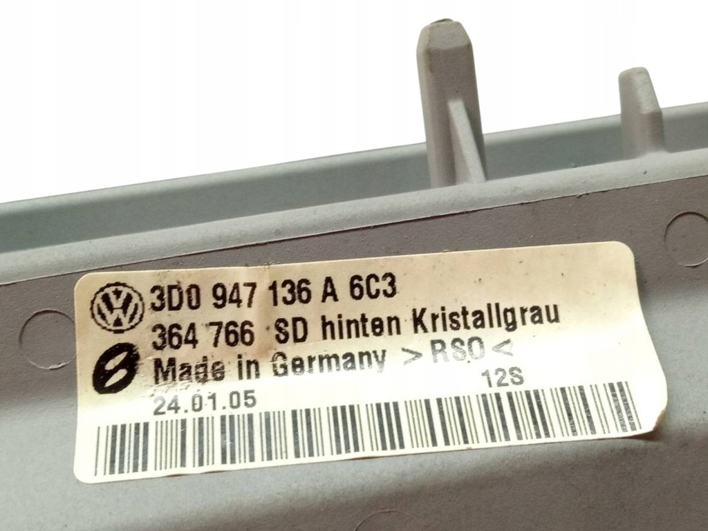 фото №7, Лампа потолочный комплект 3d0947136a volkswagen phaeton i 2002-