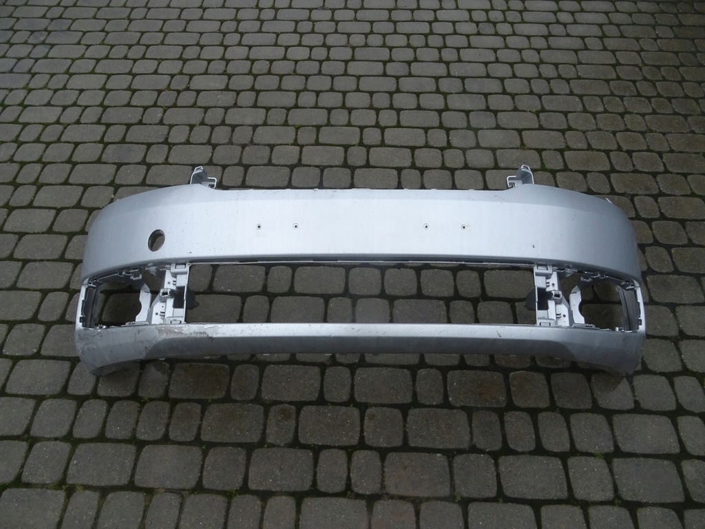 фото №1, Skoda rapid бампер передній срібний оригінал