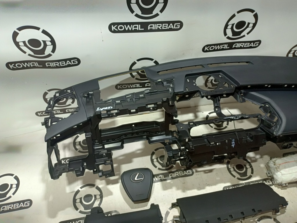 фото №3, Lexus es 300h панель приладів консоль подушка безпеки подушки безпеки ремені