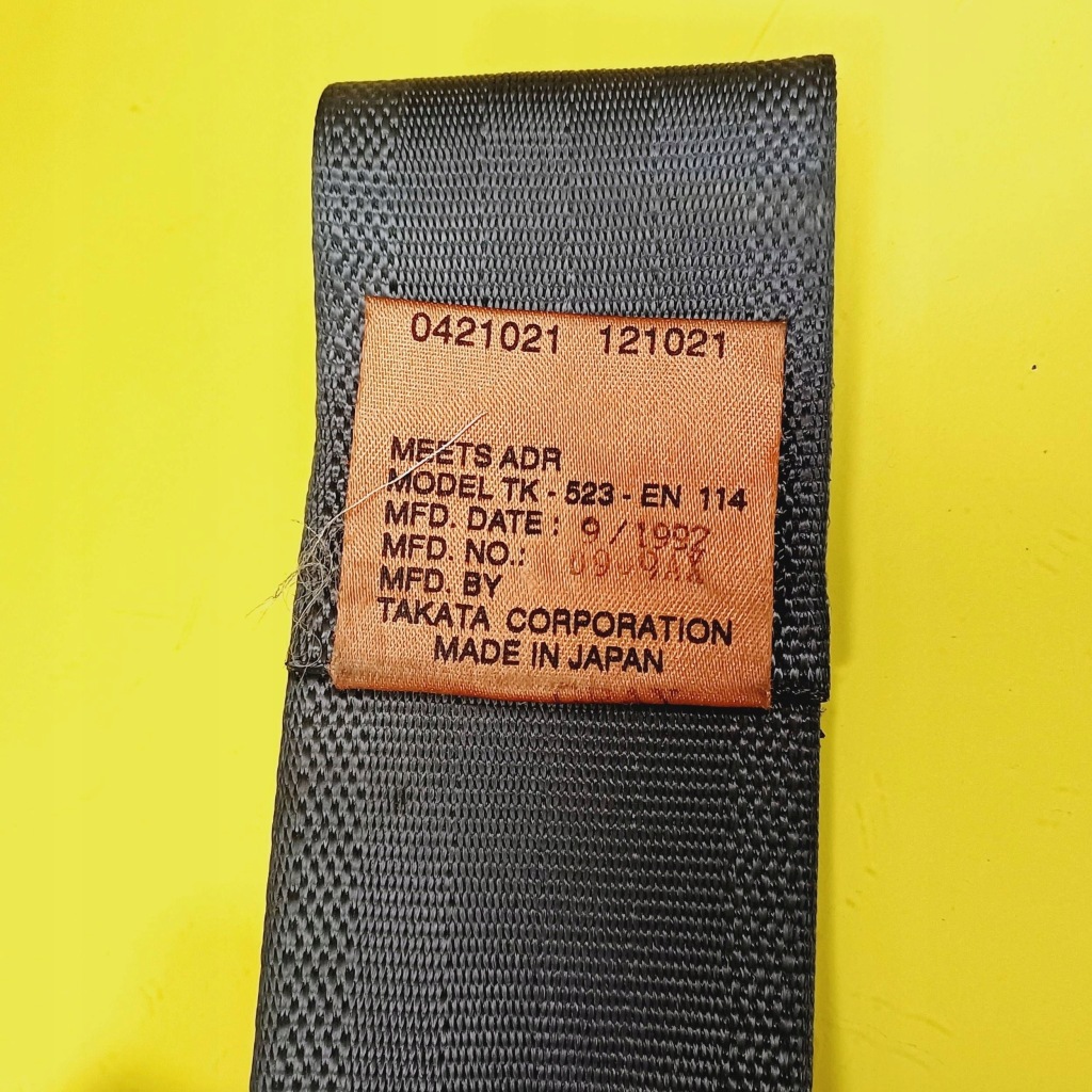 фото №4, Pas безпеки правий перед mitsubishi colt c1115 nr642