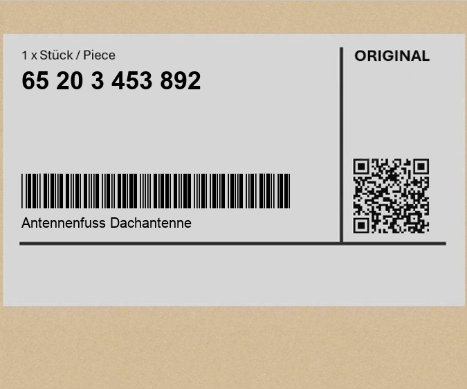 фото №1, Основание антенны крышный mini cabrio r57 lci r57