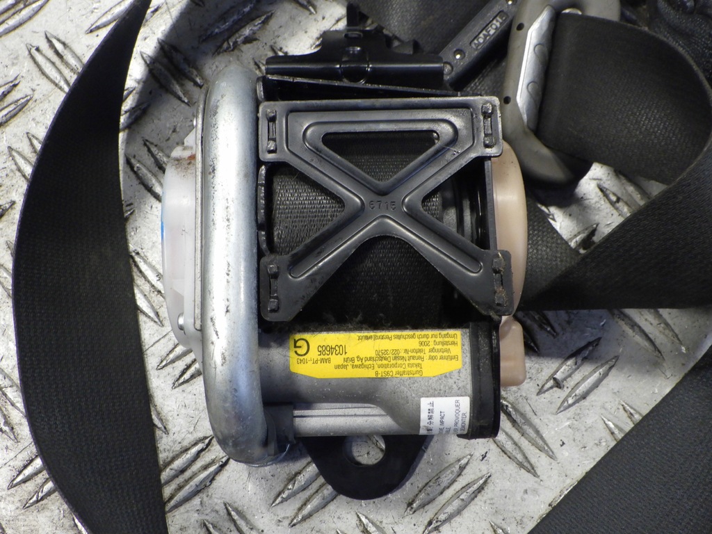 фото №5, Pas безпеки правий перед nissan murano z50