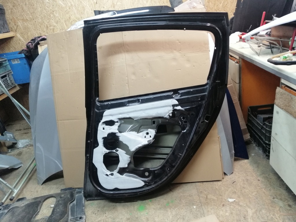 фото №2, Двері праве задня задні renault clio iii