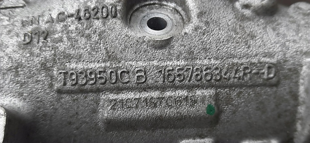 фото №8, Дроссельная заслонка коллектор всасывающий 2.0dci renault trafic iii 161a05894r 165786344r