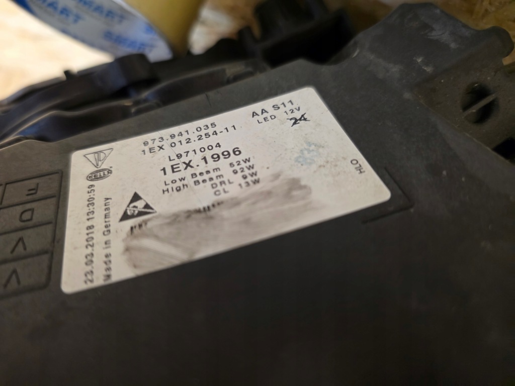 фото №15, Porsche panamera 971 turbo перед капот крила бампер pas лампи lc9x matri