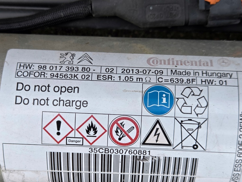 фото №8, Peugeot 208 i 2008 i система запуск стоп 9801739380 9802096780 2013r