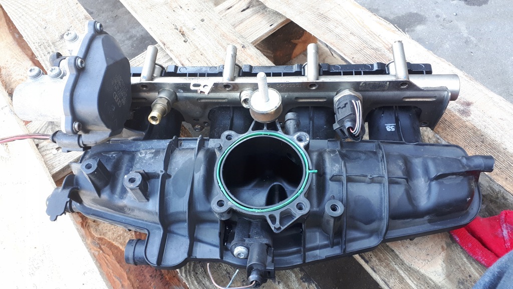 фото №15, A4 b7 колектор всмоктуючий регулятор 2.0 tfsi a6 c6