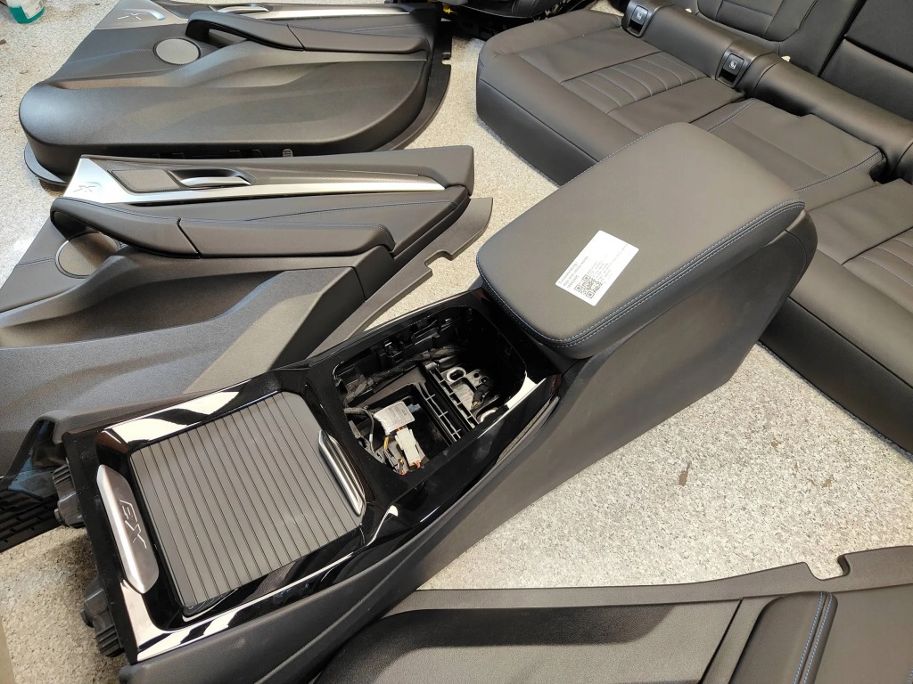 Bmw x3 g01 lci обивка сиденья заднее сиденье обшивки m набор подогрев память кожа Оригинал