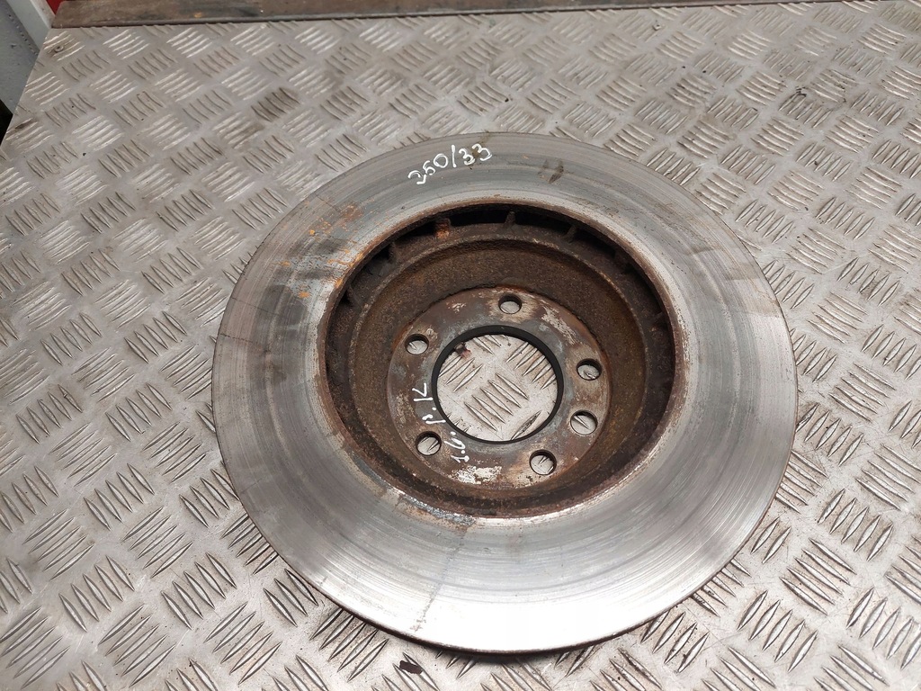 фото №1, Audi q7 4l 2011 перед сторона левая диск тормоза передний