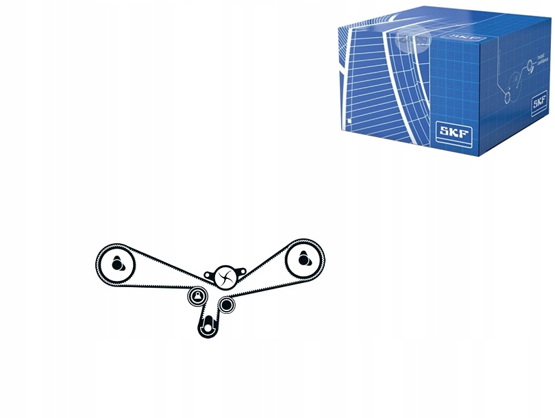 фото №1, Skf грм kpl. ремінь + ролик audi a4, a6, a8,