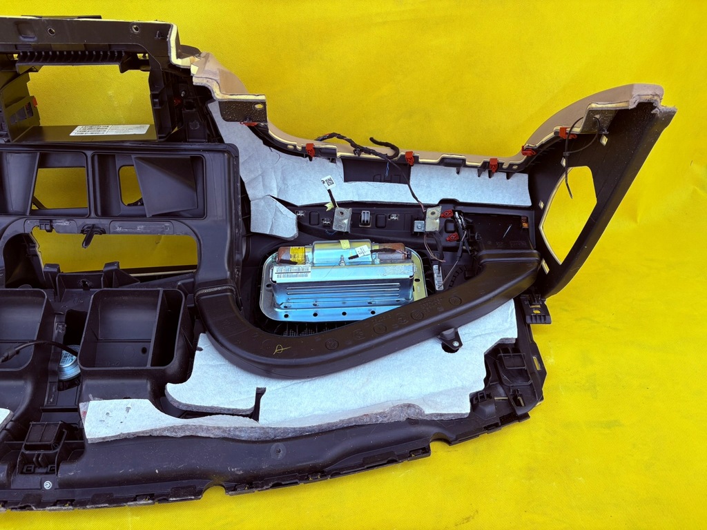 фото №8, Bmw x3 f25 x4 f26 консоль панель приладів + подушка безпеки бежева оригінал !!!