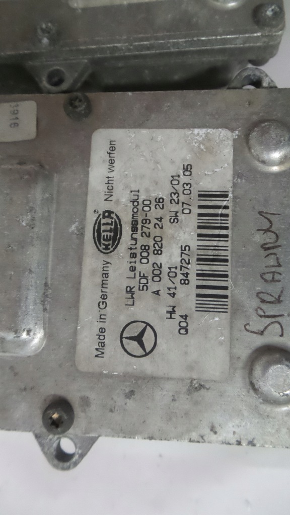 фото №7, Преобразователь mercedes w211 a0028202426 e klasa