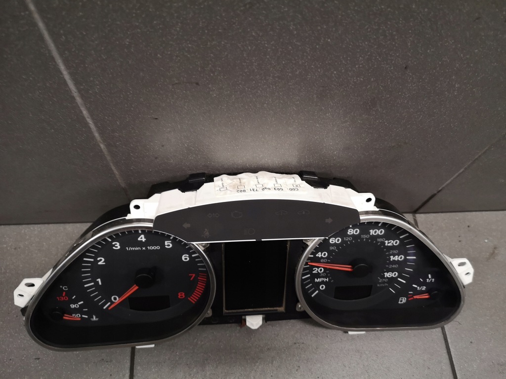 фото №5, Счетчик приборы audi a6 c6 бензин angielski