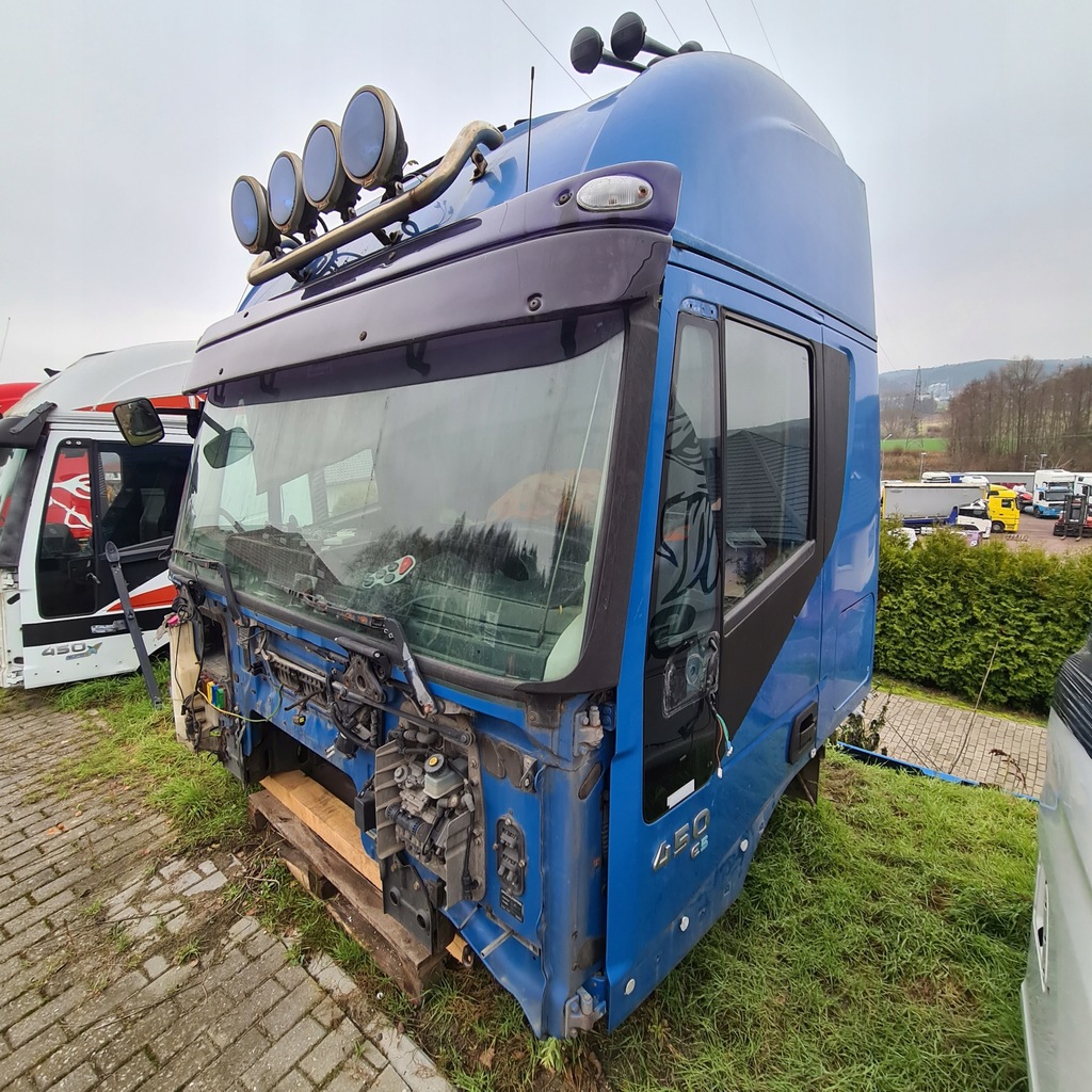 фото №8, Кабина четверть крыша bok блок двигателя iveco stralis