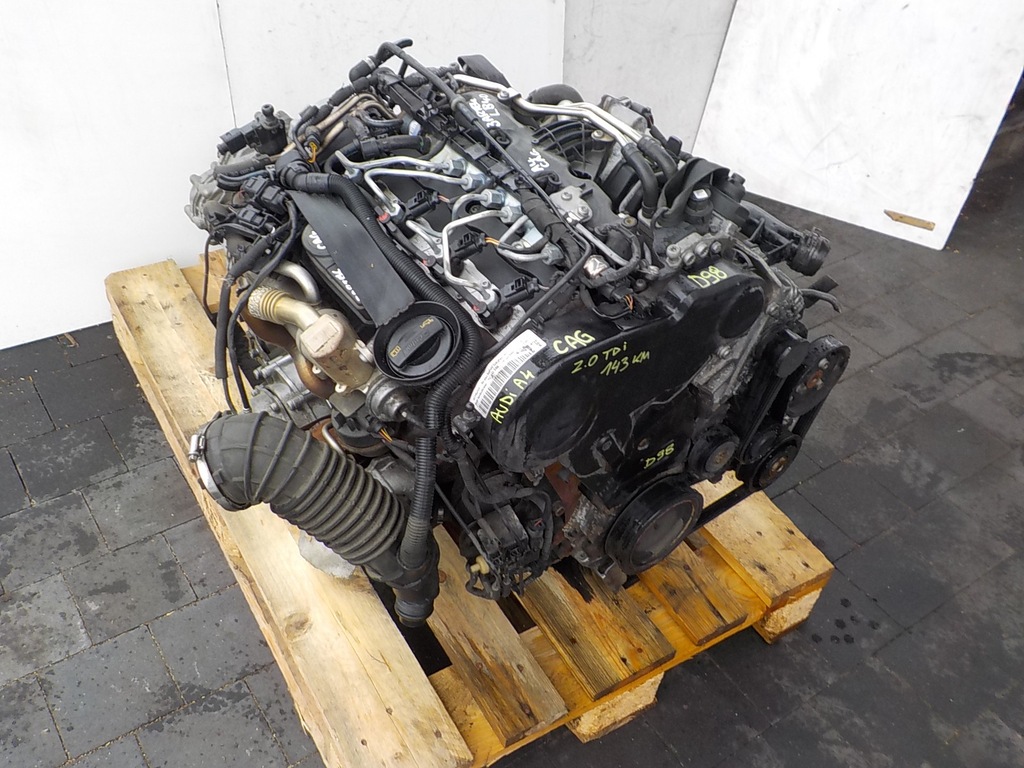 фото №7, Audi a4 b8 09r 2.0 tdi 143km двигатель cag kompletny film