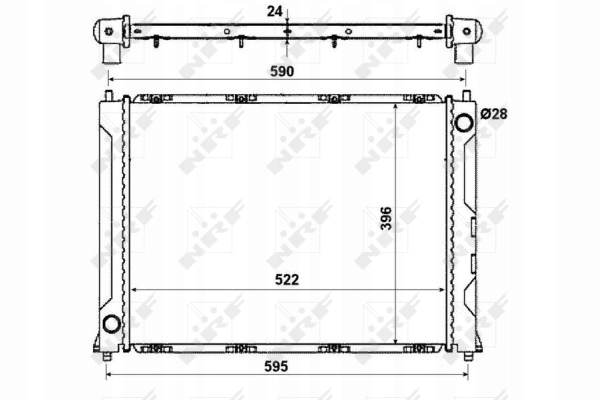 фото №14, Радіатор двигуна nrf 50121 19010sk4e00
