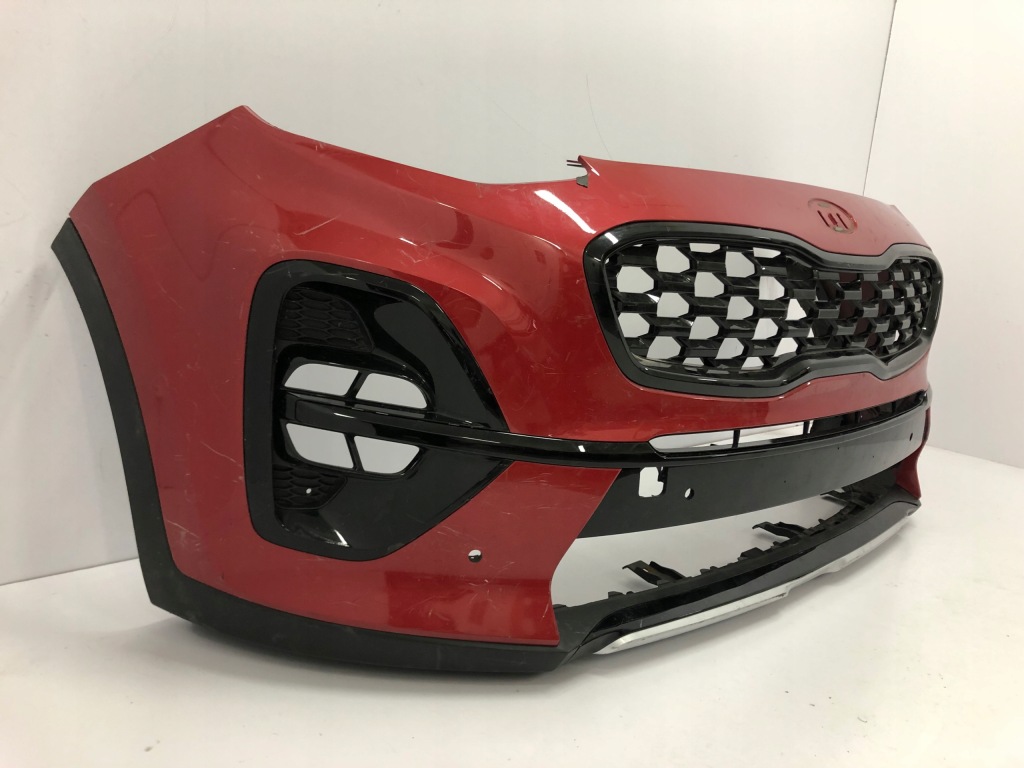 фото №2, Kia sportage iv lift 2018- бампер передній