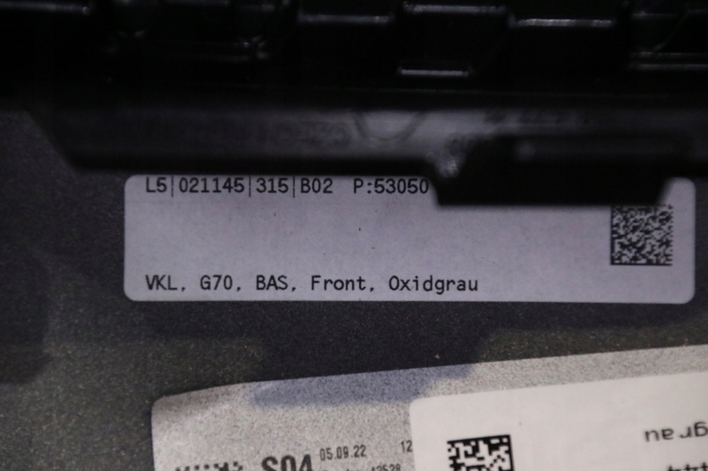 фото №13, Bmw 7 g70 i7 бампер перед передний цвет c4a