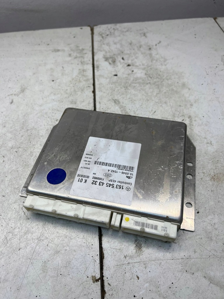 фото №1, Mercedes-benz ml w163 2002 модуль / блок управления esp