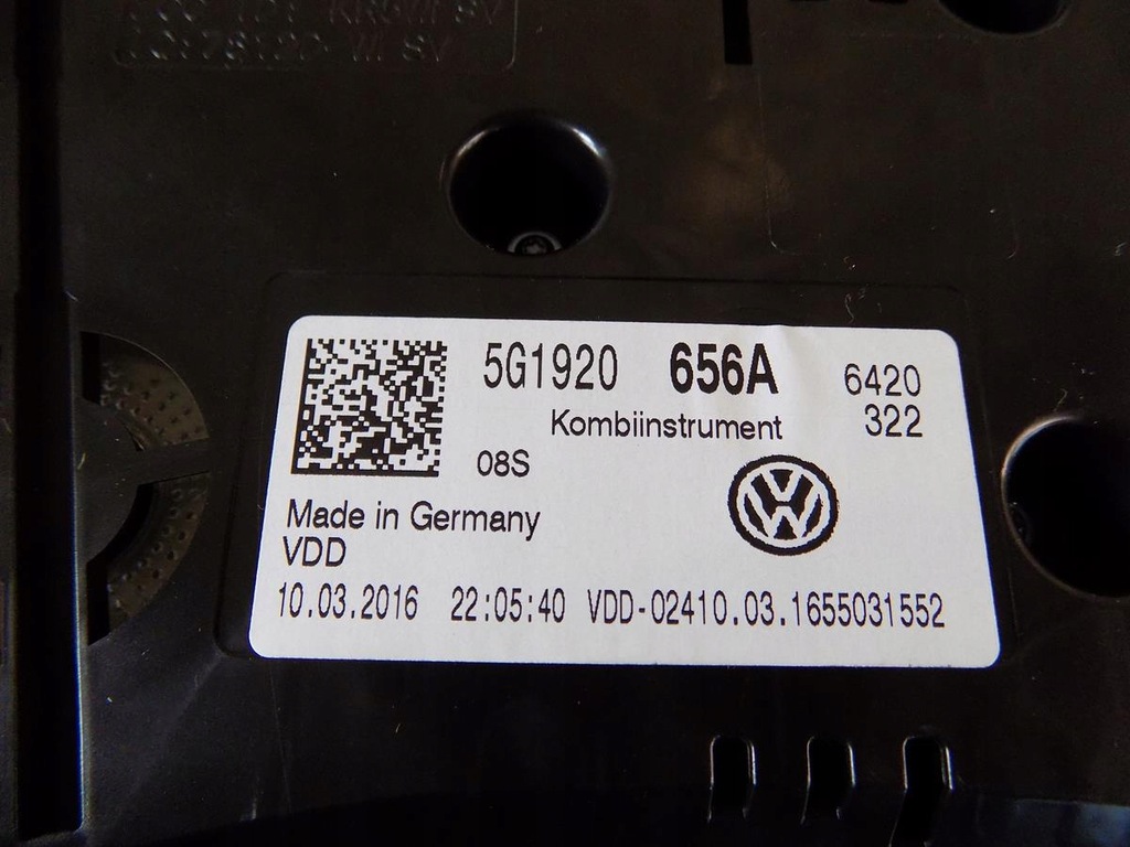 фото №6, Vw golf vii 7 gti лічильник прилади 5g1920656a