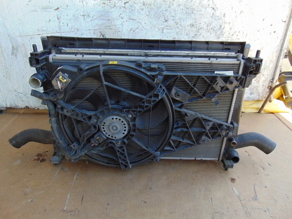 фото №10, Комплект радіатор вентилятор combo d doblo ii 1.6 cdti jtd 518207190