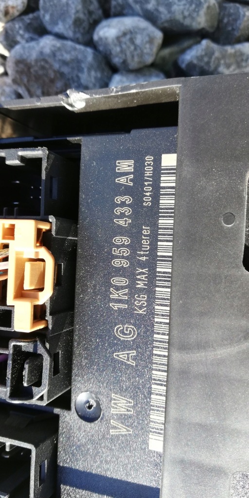 фото №2, Vw golf v 5 plus 5m 1k модуль комфорта блок управления бортовой сетью