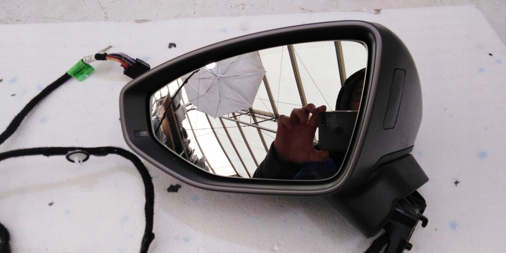 фото №3, Audi rs6 a6 4k c8 дзеркало зовнішнє ліва 15 pin сторона assist фотохромний