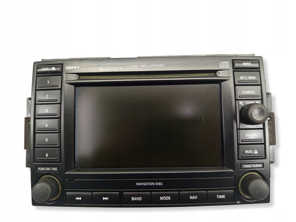 фото №1, Jeep grand cherokee 3 iii wk 04-10 радио навигация экран 05064171af