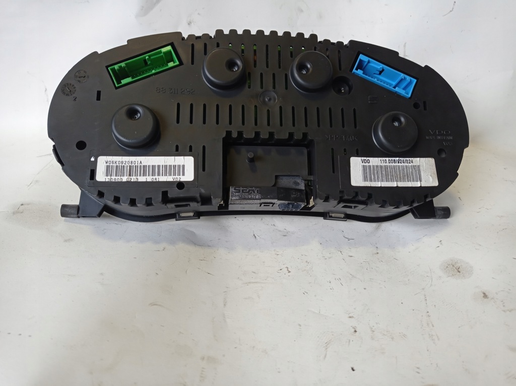 фото №11, Лічильник прилади seat ibiza 1.4 206 tyś w06k0920801a