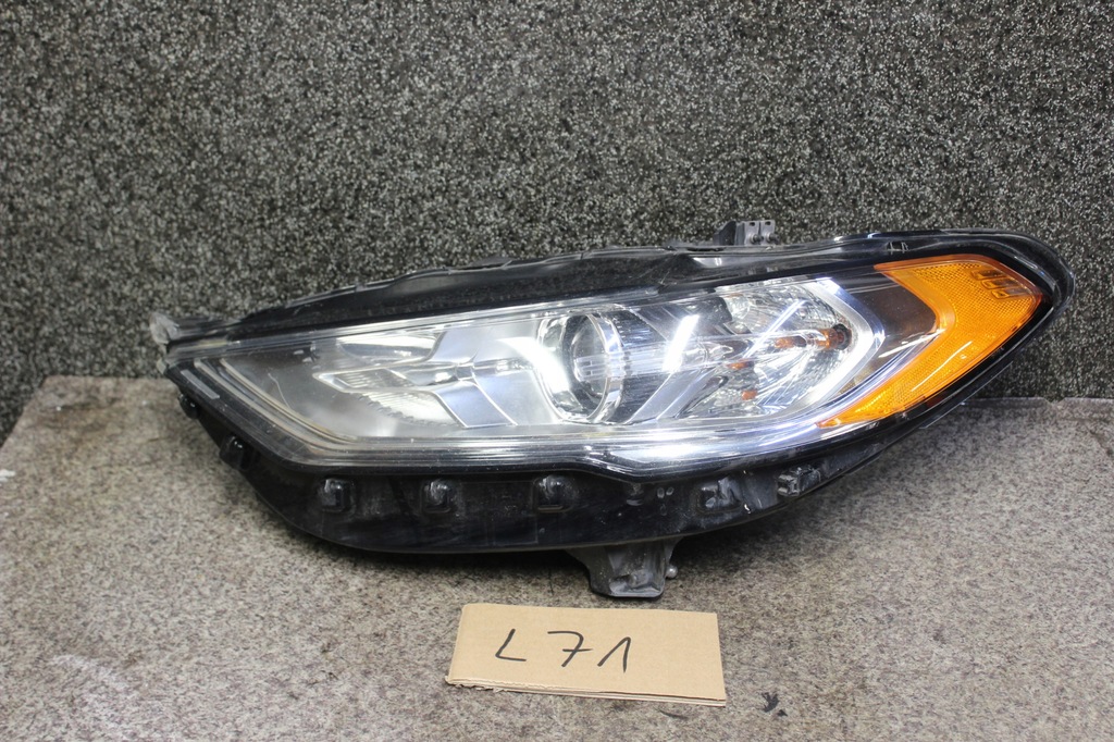 фото №1, Ford mondeo fusion mk5 lift 17- лампа ліва перед передня лінза bez led