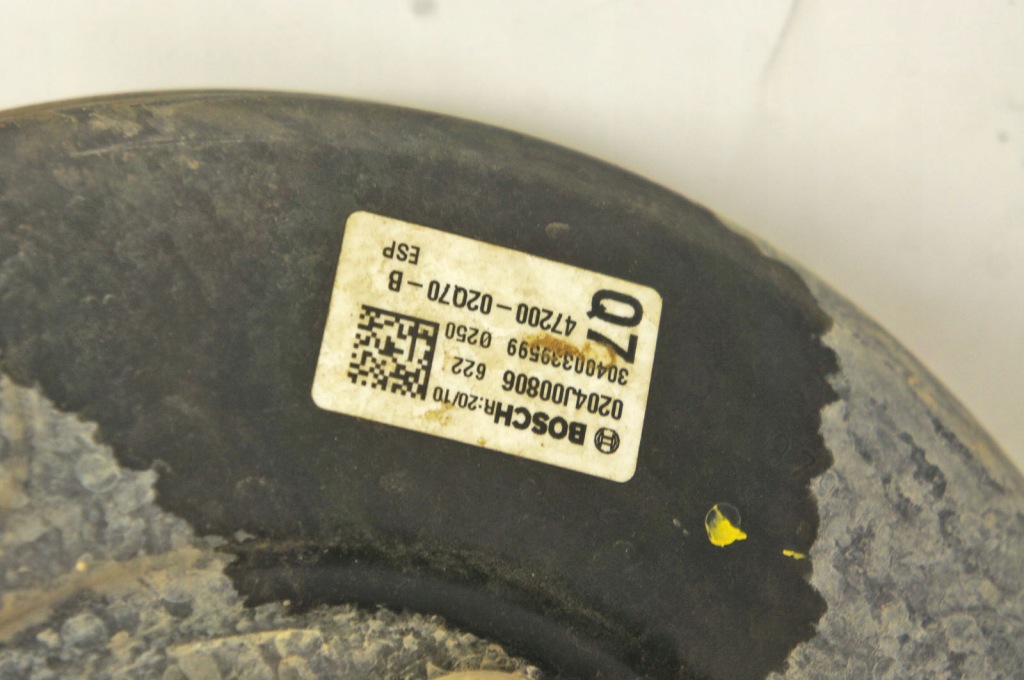 фото №6, Sx343 toyota corolla e21 xii 1.6i усилитель тормозов тормоза 47200-02q70-b 0204j00806