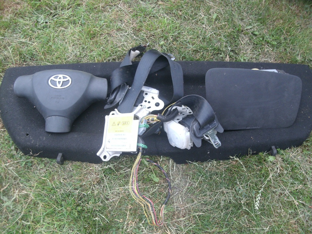 фото №1, Toyota aygo i 05-11rok подушка безопасности ремни датчик